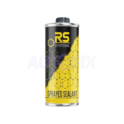 RS SYSTEMS герметик напыляемый Sprayed Sealant черный 1.0л
