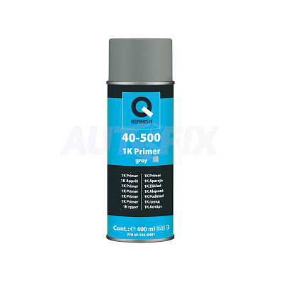 Q-REFINISH 1K грунт 40-500 Primer серый в аэрозоле 400мл