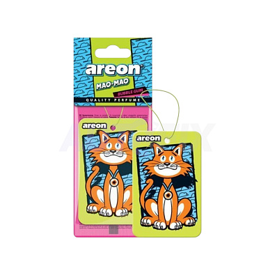 AREON ароматизатор воздуха Mao-Mao подвесной Bubble Gum