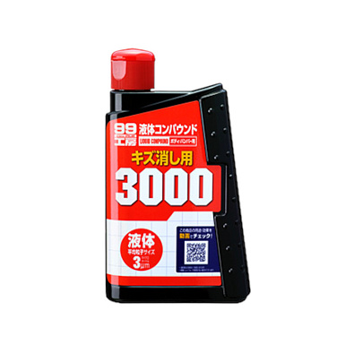 SOFT99 09144 полироль абразивный Liquid Compound 3000 300мл