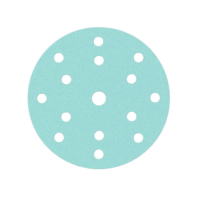 SANDWOX диск наждачный 150мм 136 Green PRO 15 отв. P320