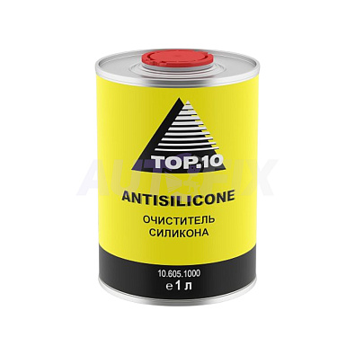 TOP.10 очиститель силикона Antisilicone 1л