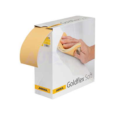 MIRKA бумага шлифовальная на поролоне Goldflex Soft 115*125мм P180