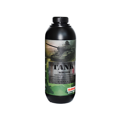RANAL покрытие сверхпрочное полиуретановое Tank черное 948мл