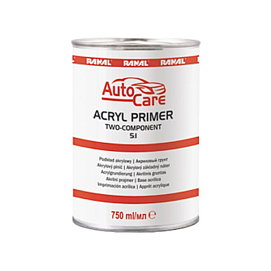 AUTOCARE грунт акриловый Acryl Primer черный 0.75+0.15л