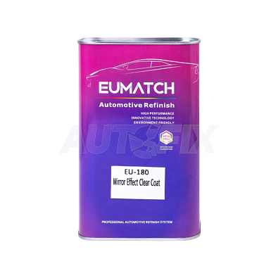EUMATCH лак акриловый зеркальный EU-180 Mirror Effect Clear Coat 1.0+0.5л