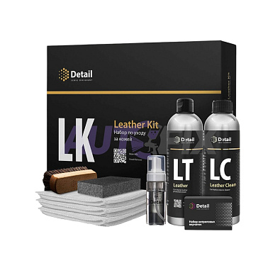 DETAIL DT-0171 набор для очистки кожи LK Leather Kit