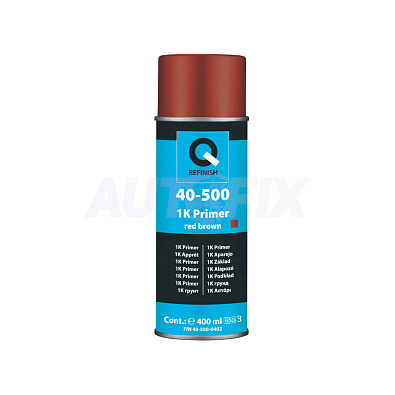 Q-REFINISH 1K грунт 40-500 Primer красно-коричневый в аэрозоле 400мл