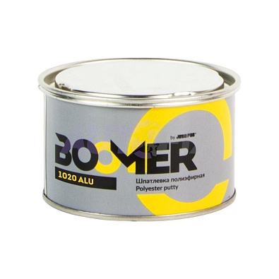 BOOMER шпатлевка полиэфирная 1020 Alu с алюминием 0.5кг