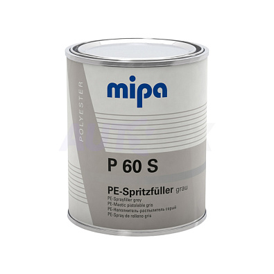 MIPA шпатлевка P 60 S Spritzfuller grau распыляемая серая 1л/1.5кг
