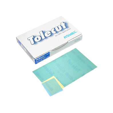 KOVAX клейкий абразивный лист Tolecut 29*35мм 8 штук Blue K-2500