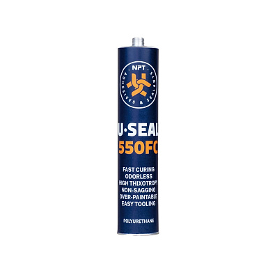 U-SEAL клей-герметик 550FC эластичный быстросохнущий белый 310мл
