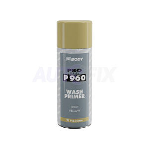 HB BODY 1K грунт кислотный P960 Wash Primer светло-желтый аэрозоль 400мл