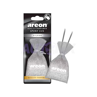 AREON ароматизатор воздуха Sport Lux Pearls подвесной Silver