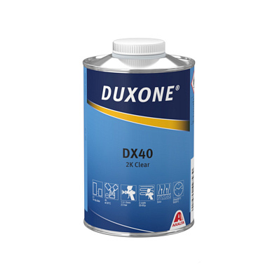 DUXONE лак акриловый DX40 2K Clear с отвердителем 1.0+0.5л
