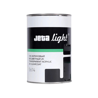 JETA PRO лак акриловый 5614 Light прозрачный с отвердителем 1.0+0.5л