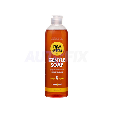 FOAM HEROES деликатный шампунь для предварительной мойки Gentle Soap Amber 500мл