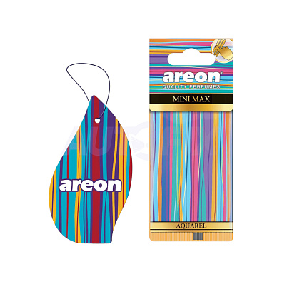 AREON ароматизатор воздуха Mini Max подвесной Aquarelle