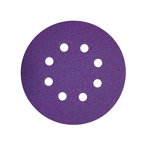 VOLVEX диск абразивный 125мм VX-Ceramic фиолетовый P0600