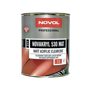 Лаки матовые NOVOL