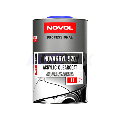 NOVOL лак акриловый Novacryl 520 VHS с отвердителем 1.0+0.5л