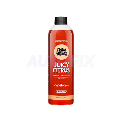 FOAM HEROES универсальный органический очиститель Juicy Citrus 500мл