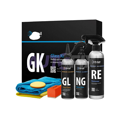 DETAIL DT-0344 набор для очистки и защиты стекла GK Glass Kit