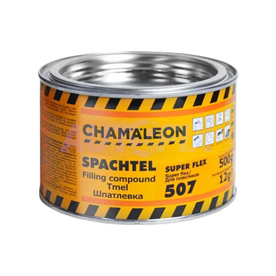 CHAMALEON 15074 шпатлевка для пластиков 0.512кг