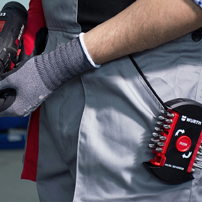 WURTH набор бит с магнитным держателем 561425030 33 предмета