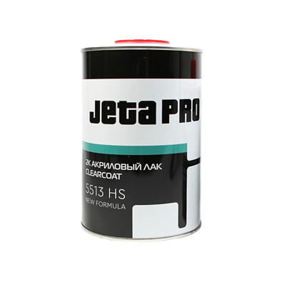 JETA PRO лак акриловый 5513 New Formula с отвердителем 1.0+0.5л