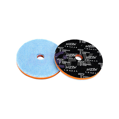 ZVIZZER Thermo круг из натурального и синтетического меха 80мм 80/15 голубой 1шт