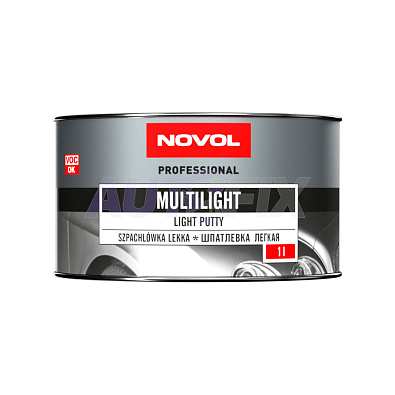 NOVOL шпатлевка Multilight легкая многофункциональная 1л