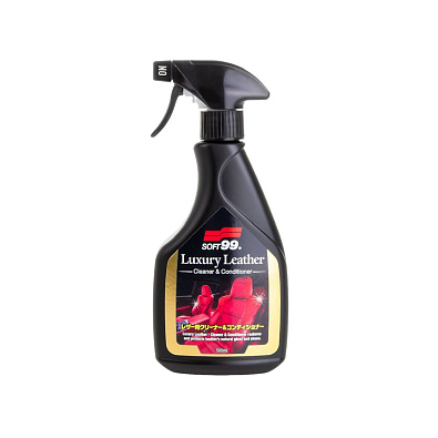 SOFT99 10335 очиститель и кондиционер для кожи Luxury Leather 500мл