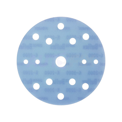 KOVAX шлифовальный круг Super Buflex Dry Blue 15 отверстий 152мм P2500