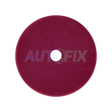 REMIX полировальный круг Medium Pad полутвердый бордовый 140*25мм