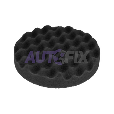 JETA PRO круг полировальный поролоновый 150x30мм черный рифленый