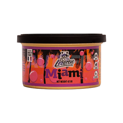 LERATON ароматизатор для автомобиля в банке Miami Bubble Gum жвачка 42г