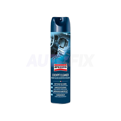 AREXONS полироль для пластика Cockpit Cleaner ocean аэрозоль 600мл