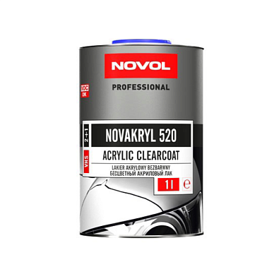 NOVOL лак акриловый Novacryl 520 VHS с отвердителем 1.0+0.5л