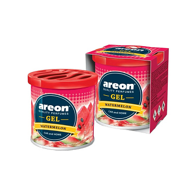 AREON ароматизатор воздуха Gel в банке Watermelon 80г