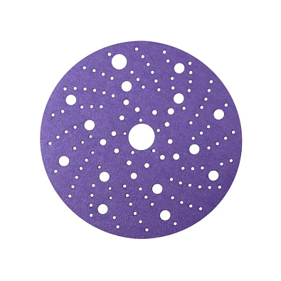 SANDWOX диск наждачный 150мм 328 Purple Line MultiHole P120