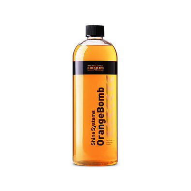 SHINE SYSTEMS автошампунь для ручной мойки OrangeBomb 750мл