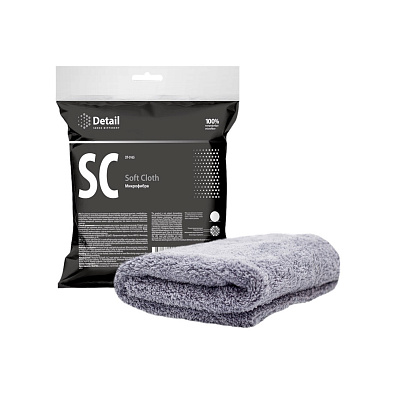 DETAIL DT-0165 салфетка из микрофибры SC Soft Cloth 40*40см