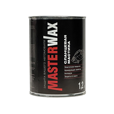MASTERWAX мастика сланцевая банка 1.2кг
