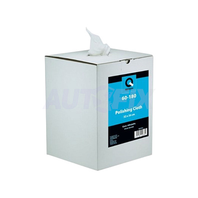 Q-REFINISH салфетки полировальные в рулоне 60-180 Polishing Cloth 32*36см 400шт