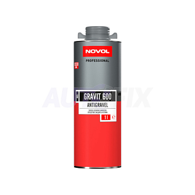 NOVOL средство для защиты кузова Gravit 600 серое 1.0л/1.2кг