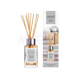 AREON Home Perfumes ароматизатор воздуха Sticks Silver Linen 85мл