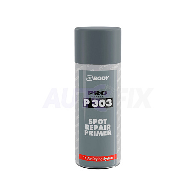 HB BODY 1K грунт для точечного ремонта P303 Spot Repair Primer черный 400мл