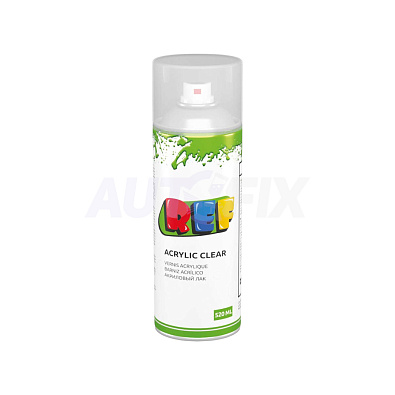 REF 1K лак акриловый Acrylic Clear аэрозоль 520мл