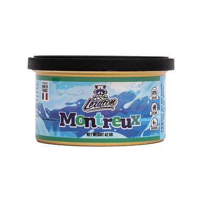 LERATON ароматизатор для автомобиля в банке Montreux Fresh Linen свежее белье 42г